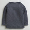 Boys Cotton Blend Jungle Theme Thermal Jabla - White & Charcoal Grey