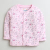 Boys Cotton Blend Bunny Thermal Jabla - Pink & Indigo Blue