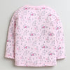 Boys Cotton Blend Bunny Thermal Jabla - Pink & Indigo Blue