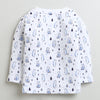 Boys Cotton Blend Bear Thermal Jabla & Jogger Set - White