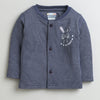 Boys Cotton Blend Star Thermal Jabla & Jogger Set - Charcoal Grey