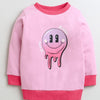 Boys French Terry Smile Sweatshirt - Pink
