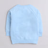 Boys French Terry Bear Sweatshirt - Sky Blue