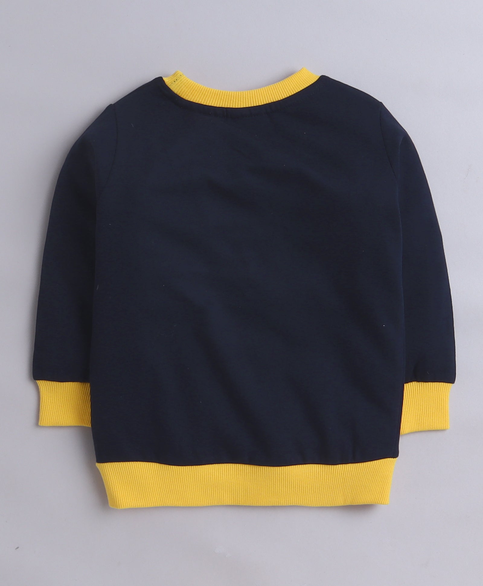 Boys French Terry Aeroplane Sweatshirt - Navy