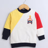Boys French Terry Colour Blocked Sweatshirt - Multi
