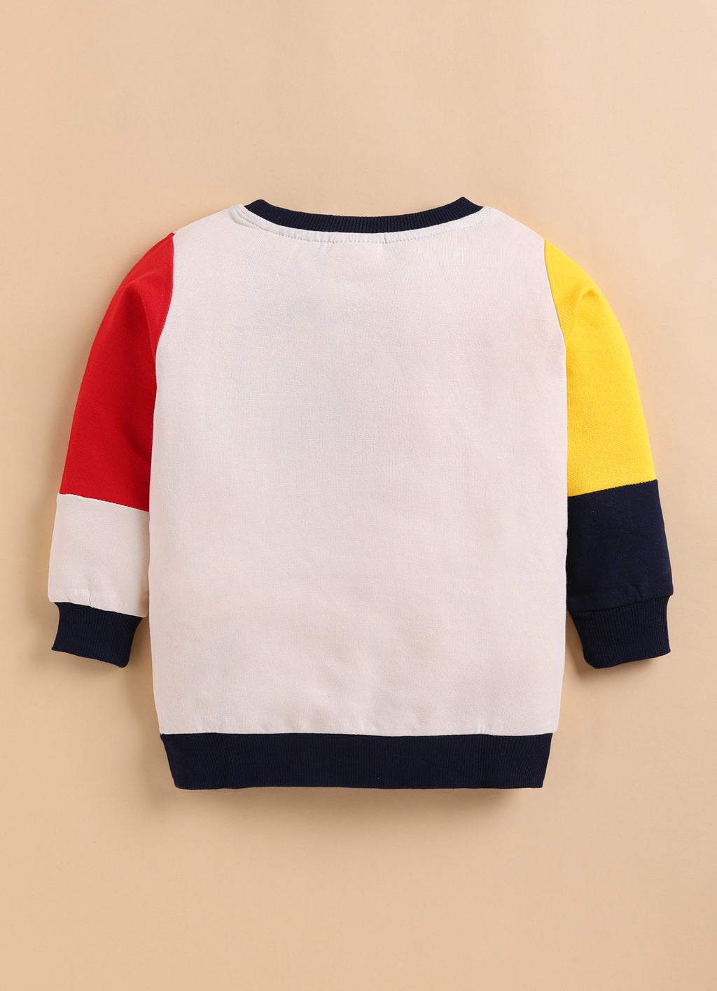 Bumzee Multi Cut & Sew Sweatshirt, Full Sleeves, French Terry (Style Peb9679N)