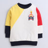 Boys French Terry Colour Blocked Sweatshirt - Multi
