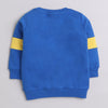 Boys French Terry Text Sweatshirt - Royal Blue