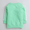 Boys French Terry Cartoon Sweatshirt - Light Green