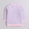 Girls French Terry Cat Sweatshirt - Lilac