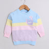 Girls French Terry Dino Sweatshirt - Multi