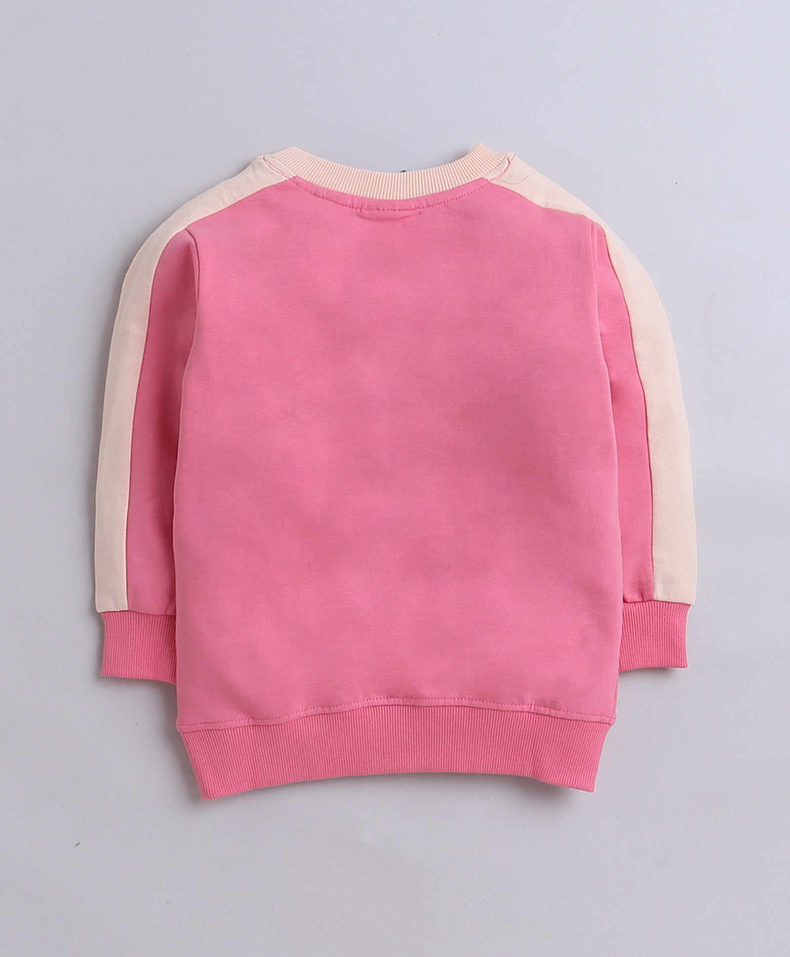 Girls French Terry Cactus & Heart Sweatshirt - Pink