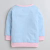 Girls French Terry Unicorn Sweatshirt - Sky Blue