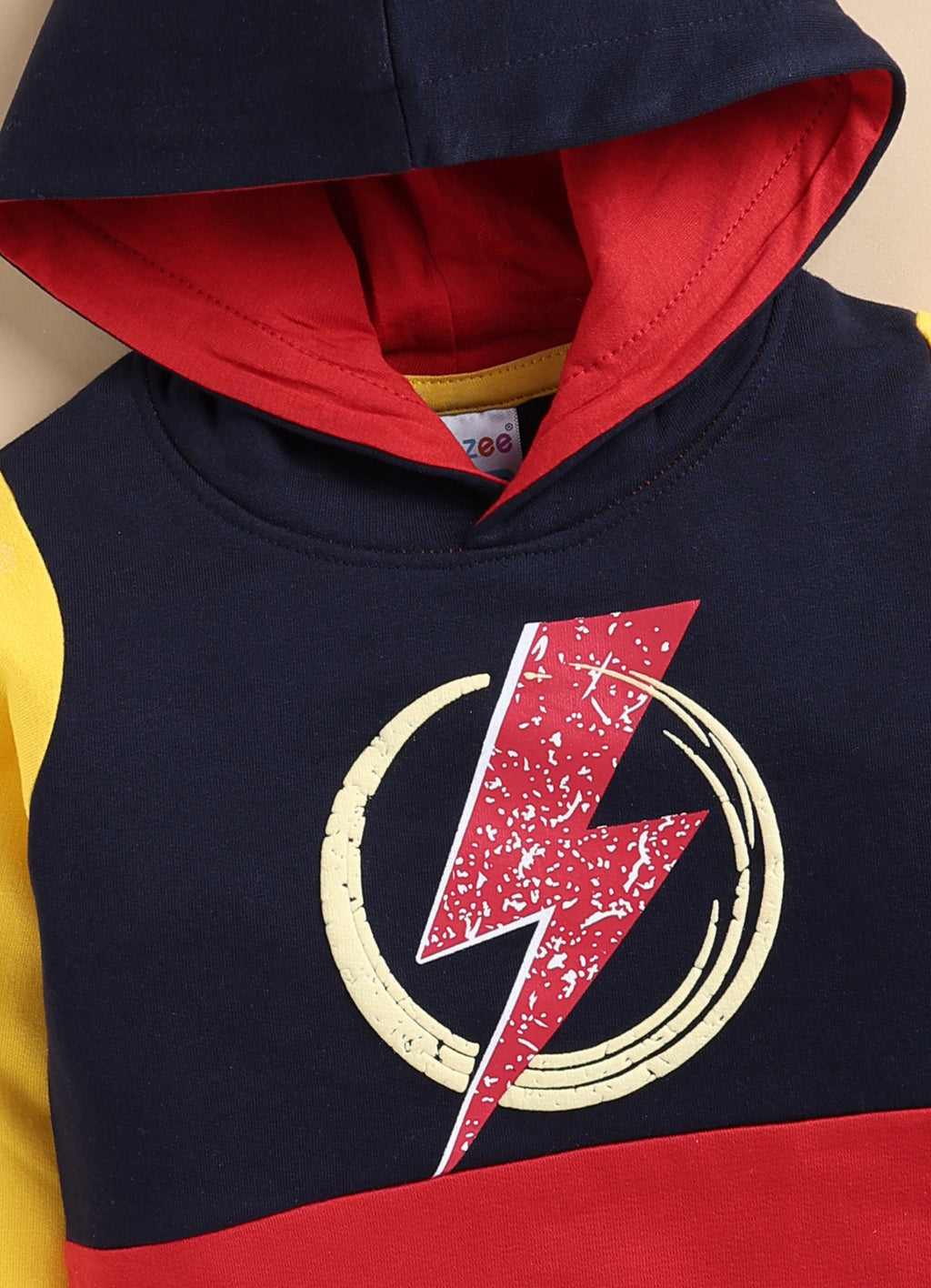 Bumzee Multi Cut & Sew Sweatshirt, Full Sleeves, Fleece