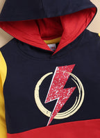 Bumzee Multi Cut & Sew Sweatshirt, Full Sleeves, Fleece