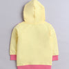 Girls French Terry Parachute Hooded Sweatshirt - Yellow