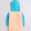 Boys French Terry Text Hooded Sweatshirt - Multi