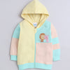 Girls French Terry Lion Hooded Sweatshirt - Multi