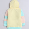 Girls French Terry Lion Hooded Sweatshirt - Multi