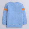Boys French Terry Typography Sweatshirt - Blue