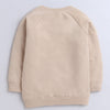 Boys French Terry Graphic Sweatshirt - Beige