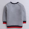 Boys French Terry Basket Ball Sweatshirt - Grey