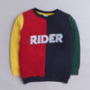 Boys French Terry Text Sweatshirt - Multi