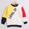 Boys French Terry Text Sweatshirt - Multi