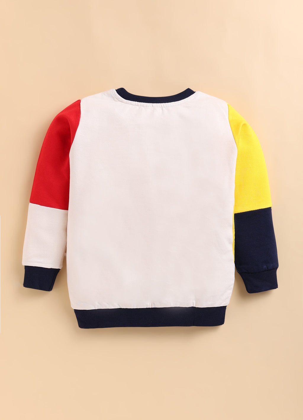 Bumzee Multi Cut & Sew Sweatshirt, Full Sleeves, French Terry (Style Peb9749N)