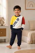 Bumzee Multi Cut & Sew Sweatshirt, Full Sleeves, French Terry (Style Peb9749N)