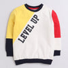 Boys French Terry Text Sweatshirt - Multi