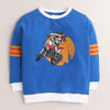 Boys French Terry Bike Sweatshirt - Royal Blue