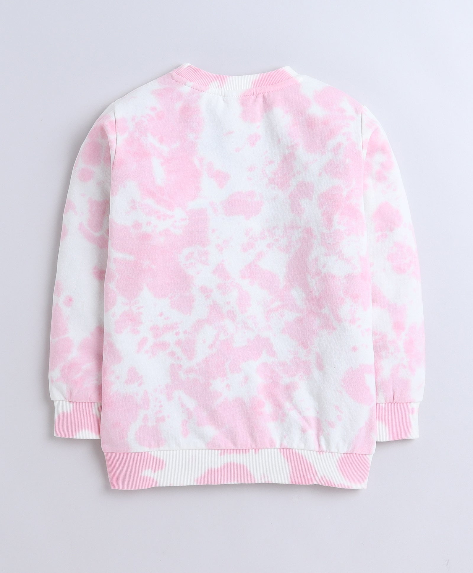 Girls French Terry Unicorn Hooded Sweatshirt - Pink