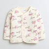 Girls Polyfill Text & Heart Polyfill Set - Cream
