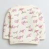 Girls Polyfill Text & Heart Polyfill Set - Cream