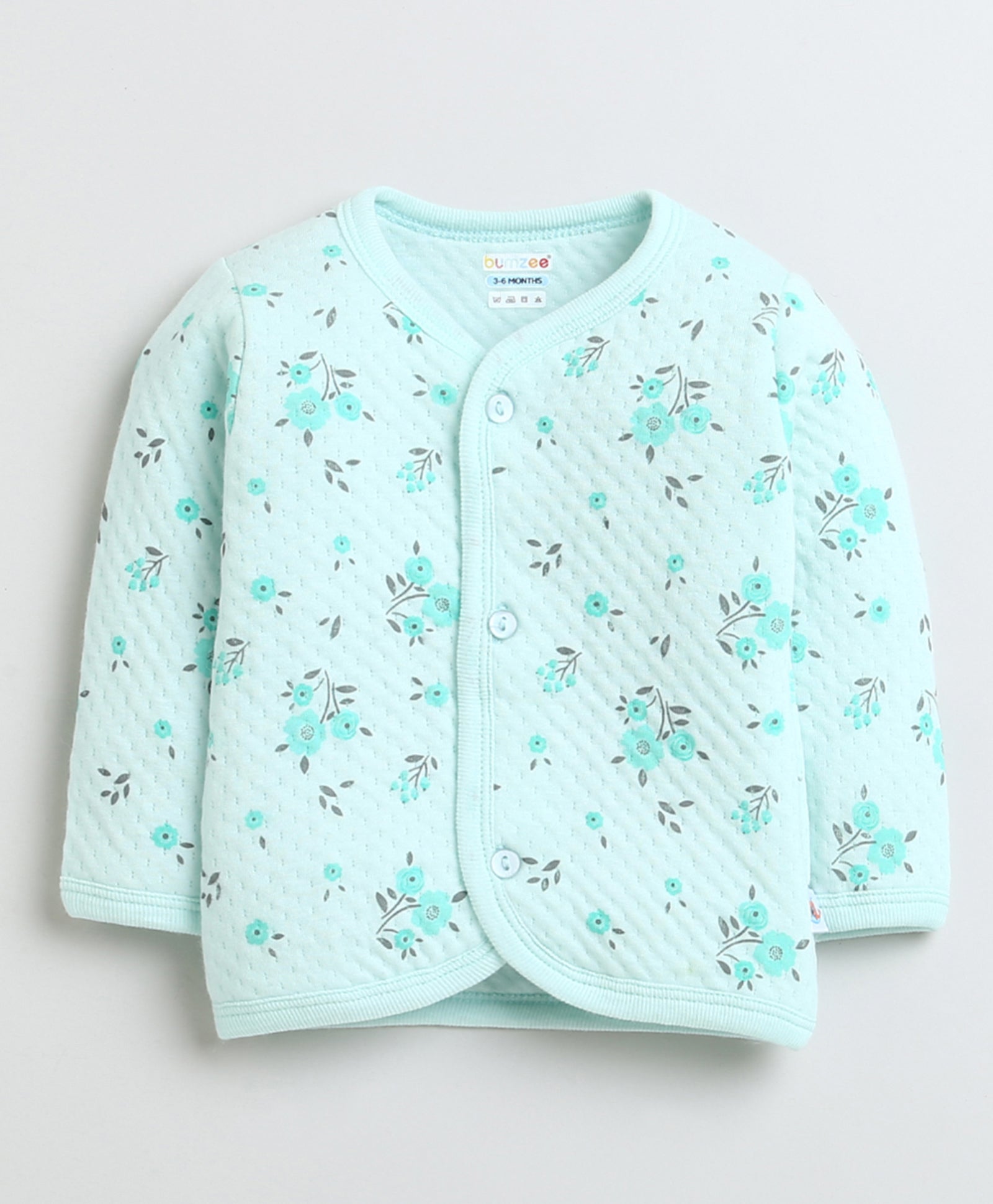 Girls Polyfill Floral Polyfill Set - Mint