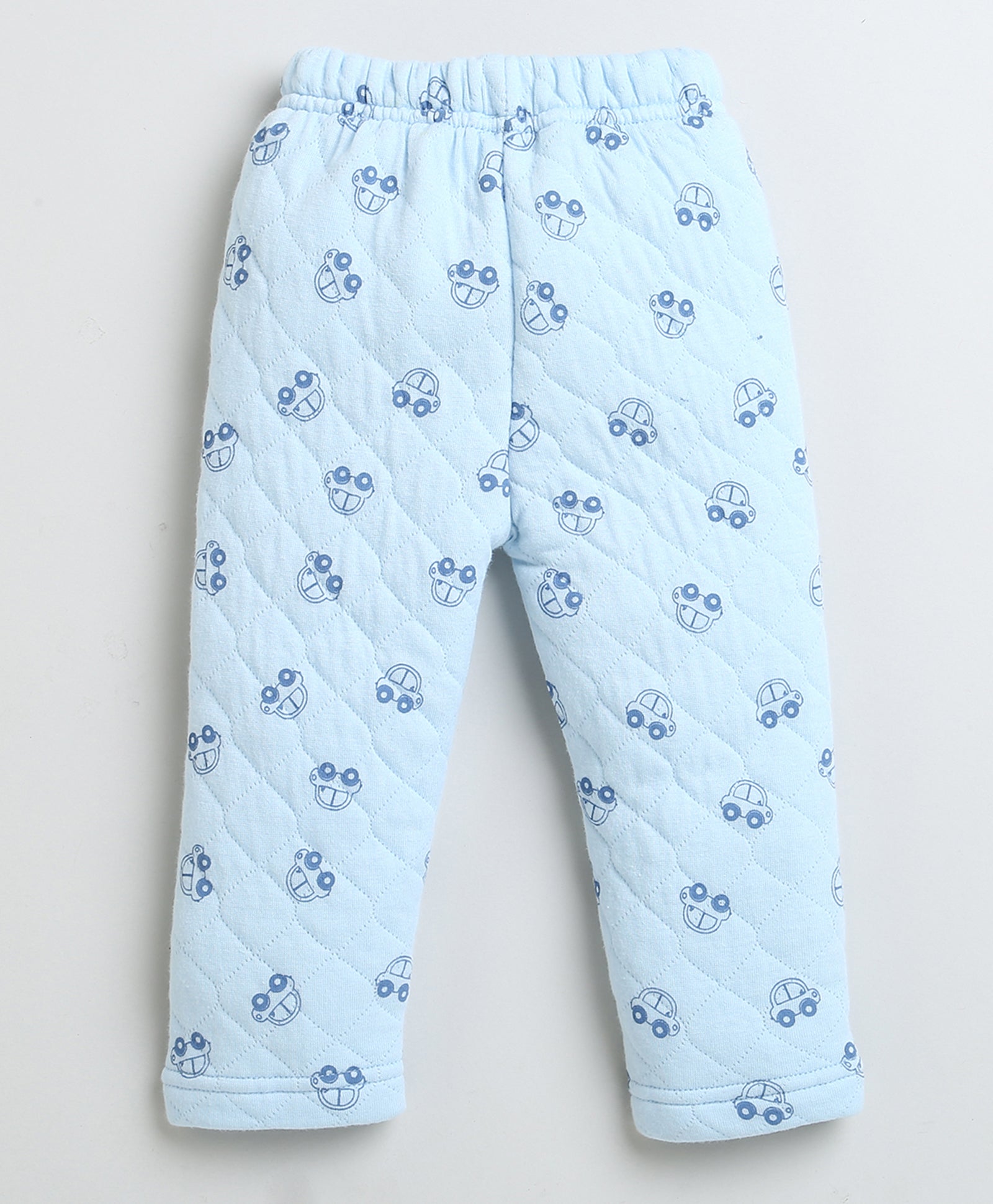 Boys Polyfill Car Hooded Sweatshirt - Blue