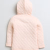 Boys Polyfill Lion Hooded Sweatshirt - Peach
