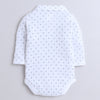 Boys 100% Cotton Graphic Bodysuit Set - Bottle Green & White