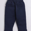 Boys 100% Cotton Graphic Bodysuit Set - Navy & White