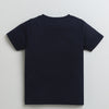 Girls 100% Cotton Elephant T-Shirt Pack - Navy & Orange