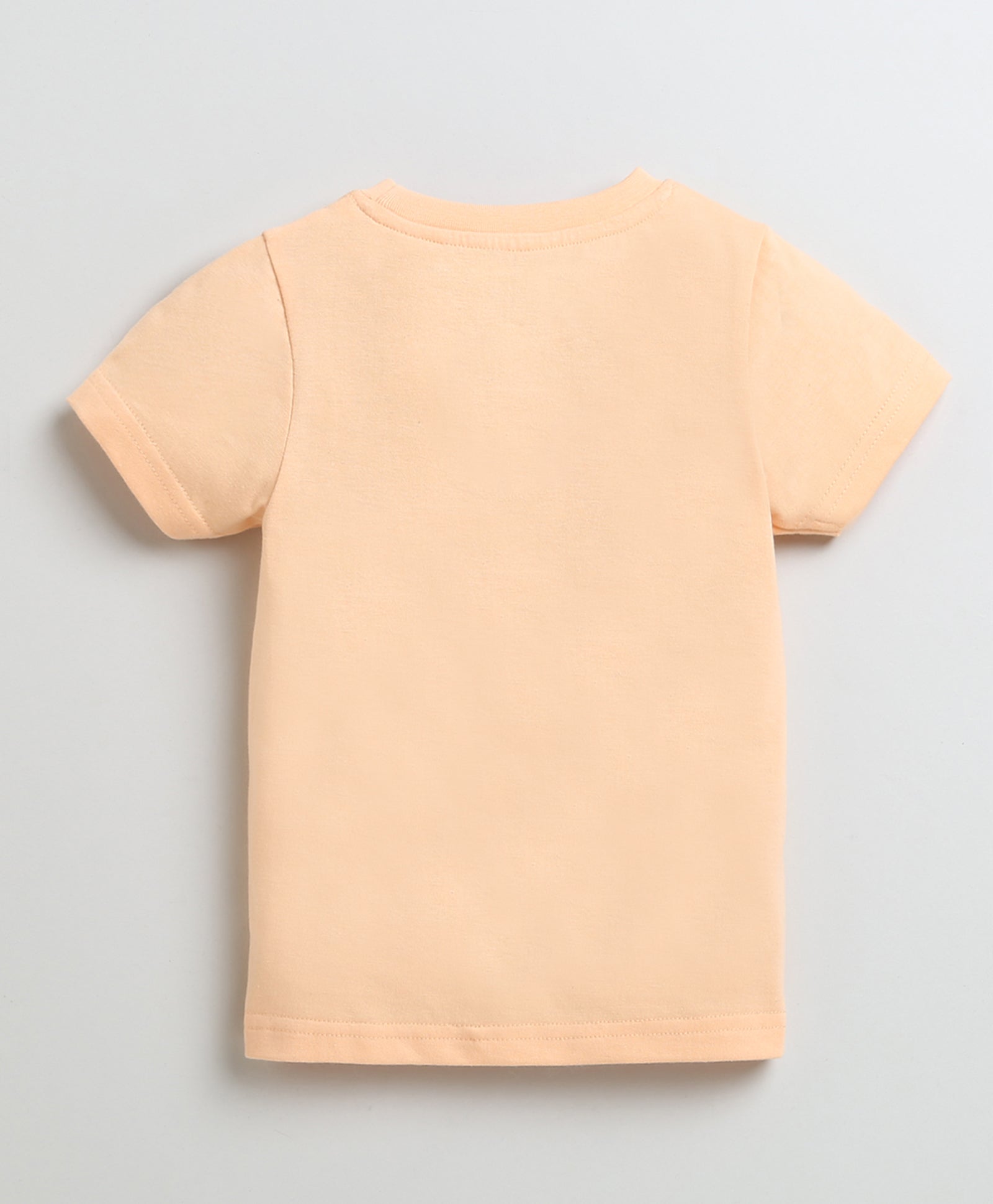 Girls 100% Cotton Elephant T-Shirt Pack - Navy & Orange