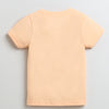Girls 100% Cotton Elephant T-Shirt Pack - Navy & Orange