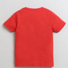 BUMZEE Red & Yellow Girls Half Sleeves Cotton T-Shirts Pack Of 2