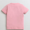 BUMZEE Navy & Pink Girls Half Sleeves Cotton T-Shirts Pack Of 2