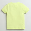 BUMZEE Pink & Lime Green Girls Half Sleeves Cotton T-Shirts Pack Of 2