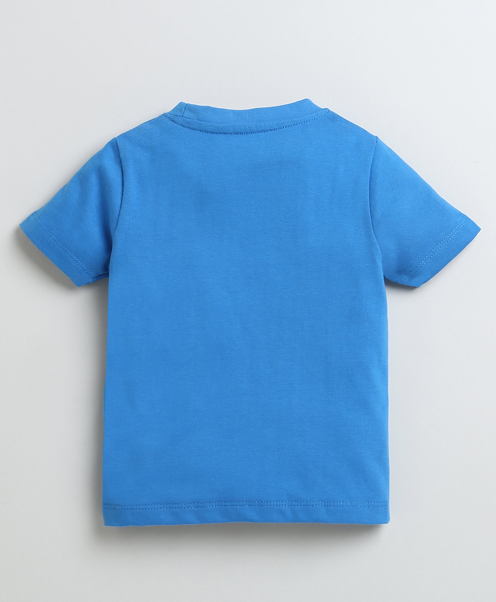 BUMZEE Blue & Red Boys Half Sleeves Cotton T-Shirts Pack Of 2