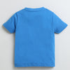 BUMZEE Blue & Red Boys Half Sleeves Cotton T-Shirts Pack Of 2