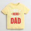 BUMZEE Blue & Yellow Boys Half Sleeves Cotton T-Shirts Pack Of 2