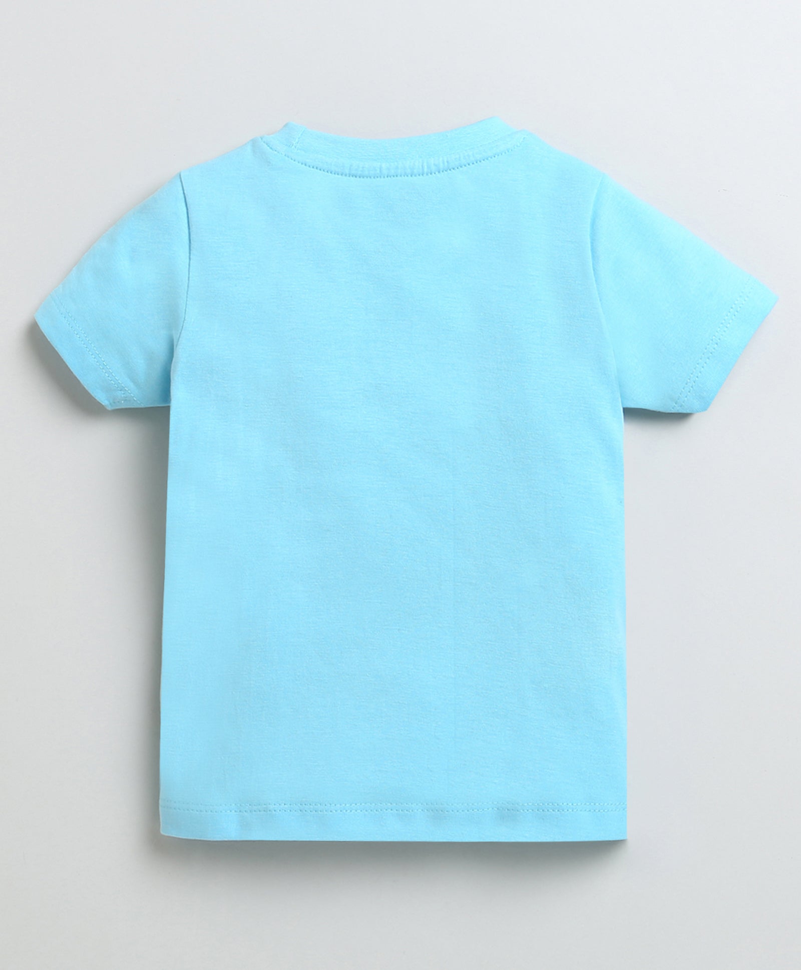 BUMZEE Blue & Yellow Boys Half Sleeves Cotton T-Shirts Pack Of 2